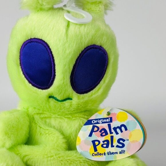 Aurora World Plush - Palm Pals - Ross the Alien (5 inch) - Stuffed Plush Animal - Picture 5 of 6